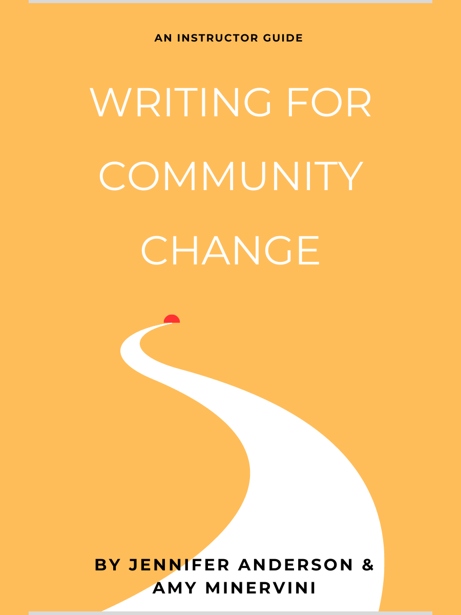 Cover image for Writing for Community Change: An Instructor Guide